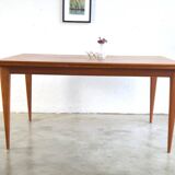 Large vintage Danish extendable table