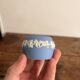 Pair of Candle Holders Saleron Wedgwood Jasperware Blue England