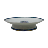 Plat rond sur pied central Haviland France Limoges
