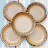 Sarreguemines stoneware soup plates