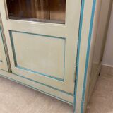 Glass-glazed Parisian wardrobe 1950