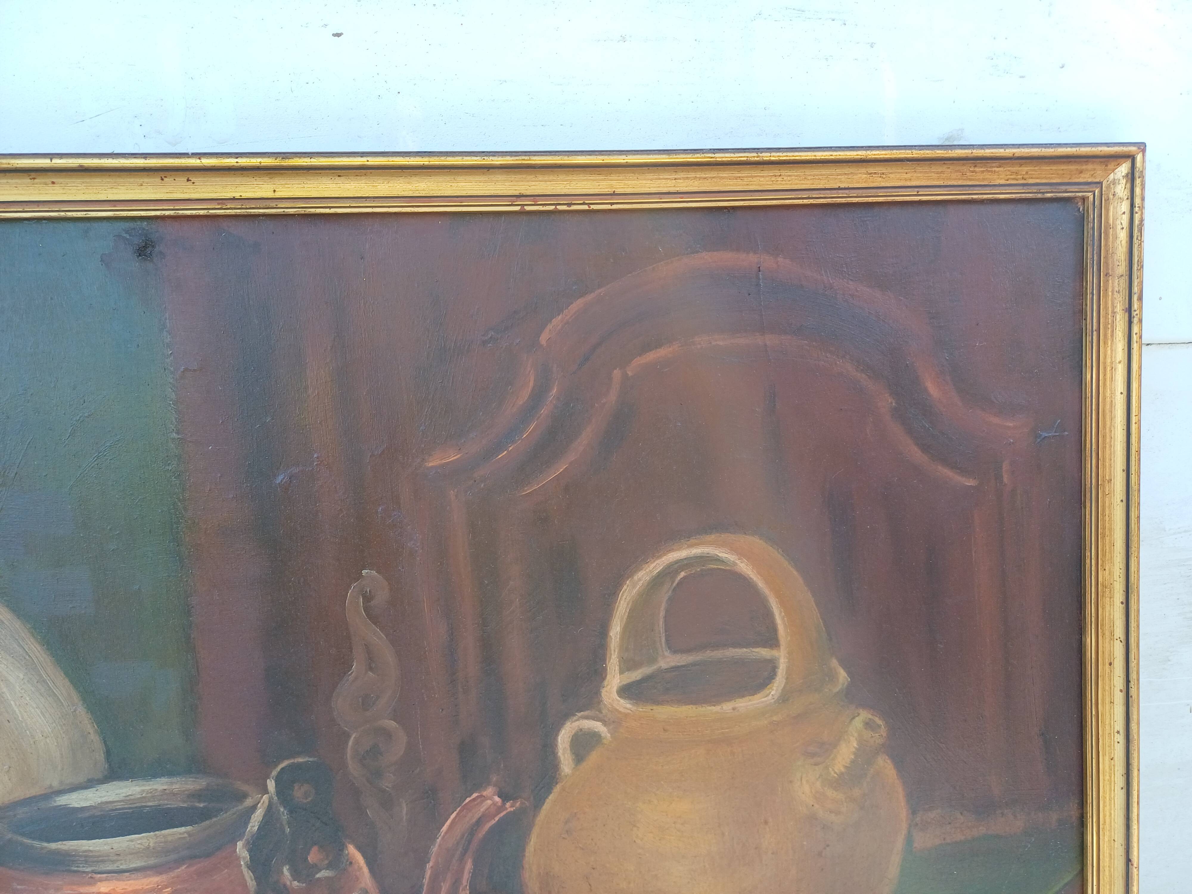 Oil on Panel “Still Life” by: Le Baro