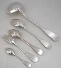 Ercuis Uniplat, Valois, 38-piece cutlery set in silver-plated metal, excellent condition.