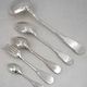 Ercuis Uniplat, Valois, 38-piece cutlery set in silver-plated metal, excellent condition.