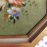 Romantic painting on wood