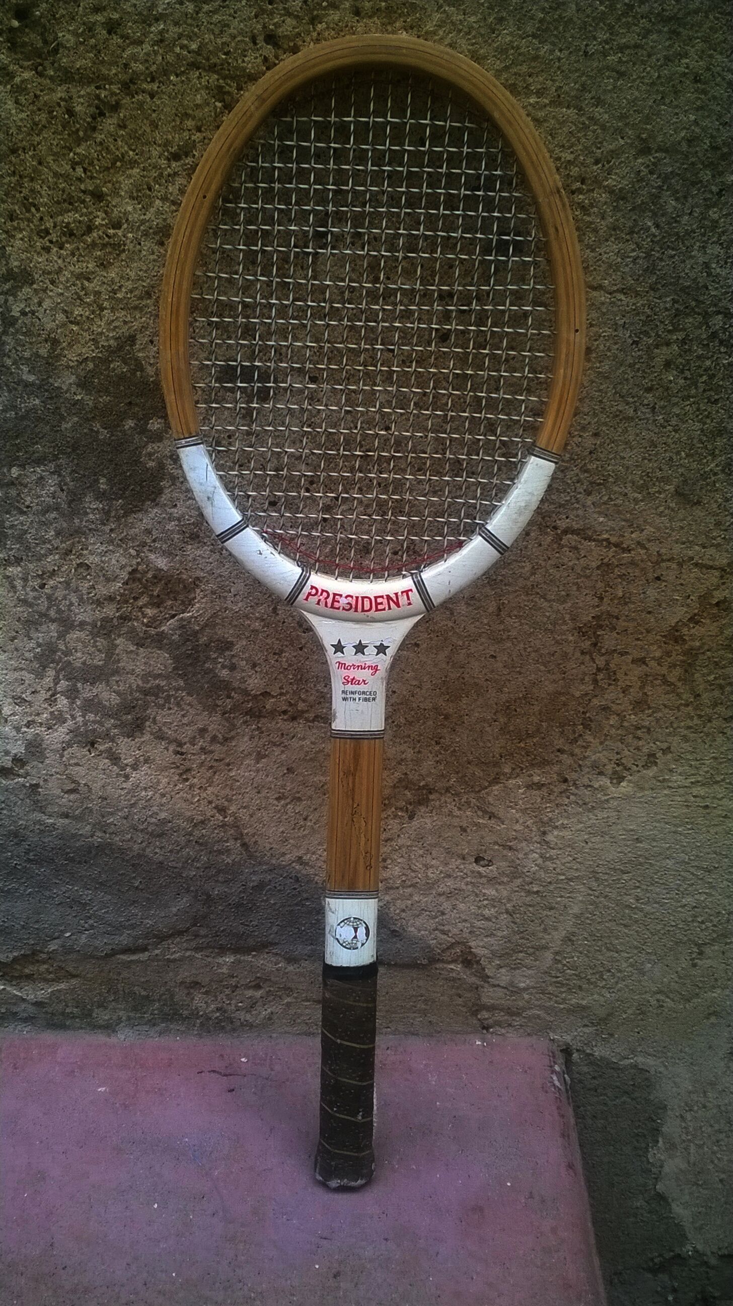 Vintage tennis racket