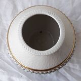Signed stoneware vase