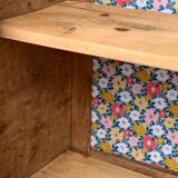 Parisian wardrobe raw wood 1940