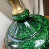 Ceramic and brass lamp Schuytener