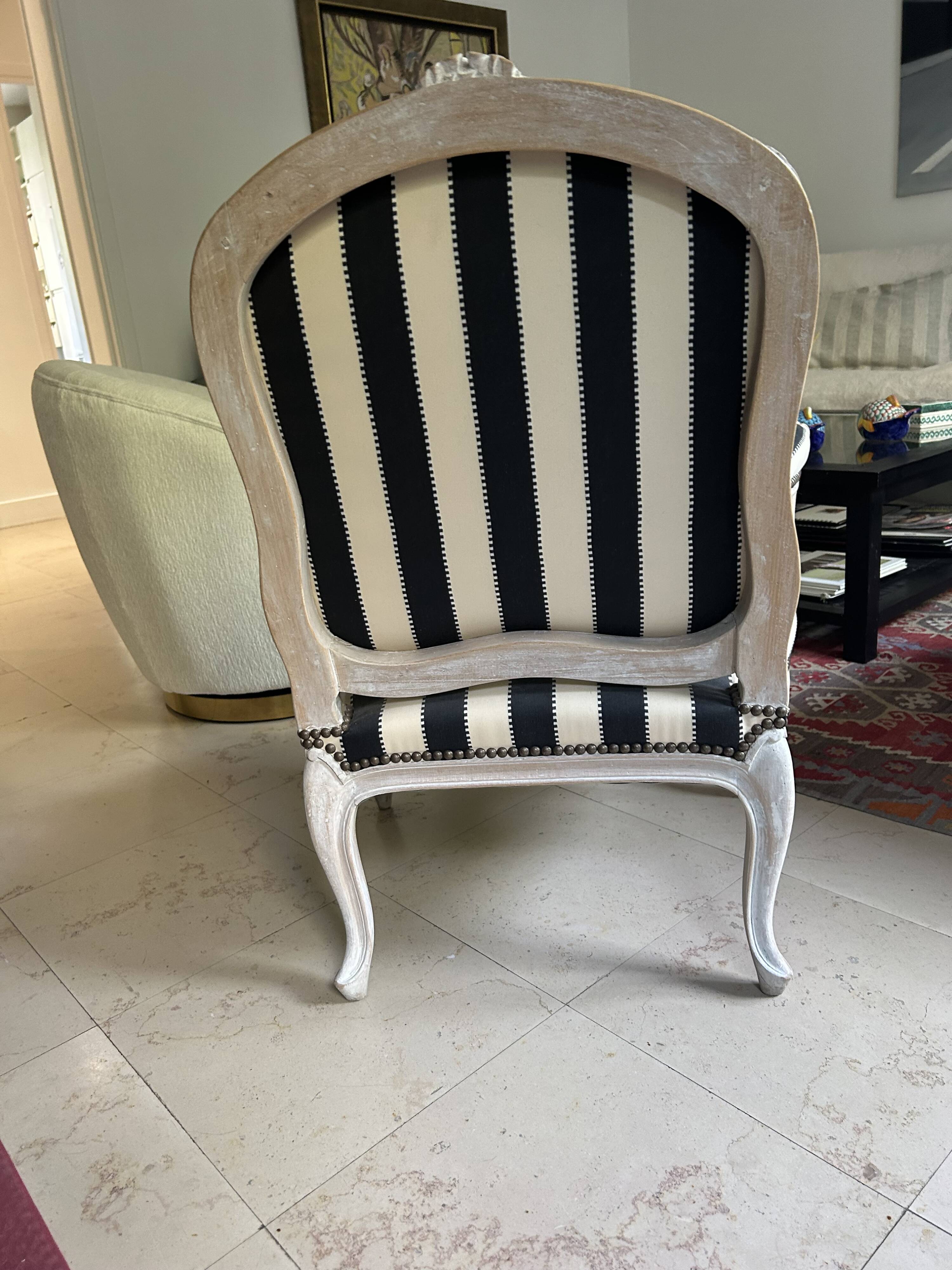 2 Louis XV style armchairs