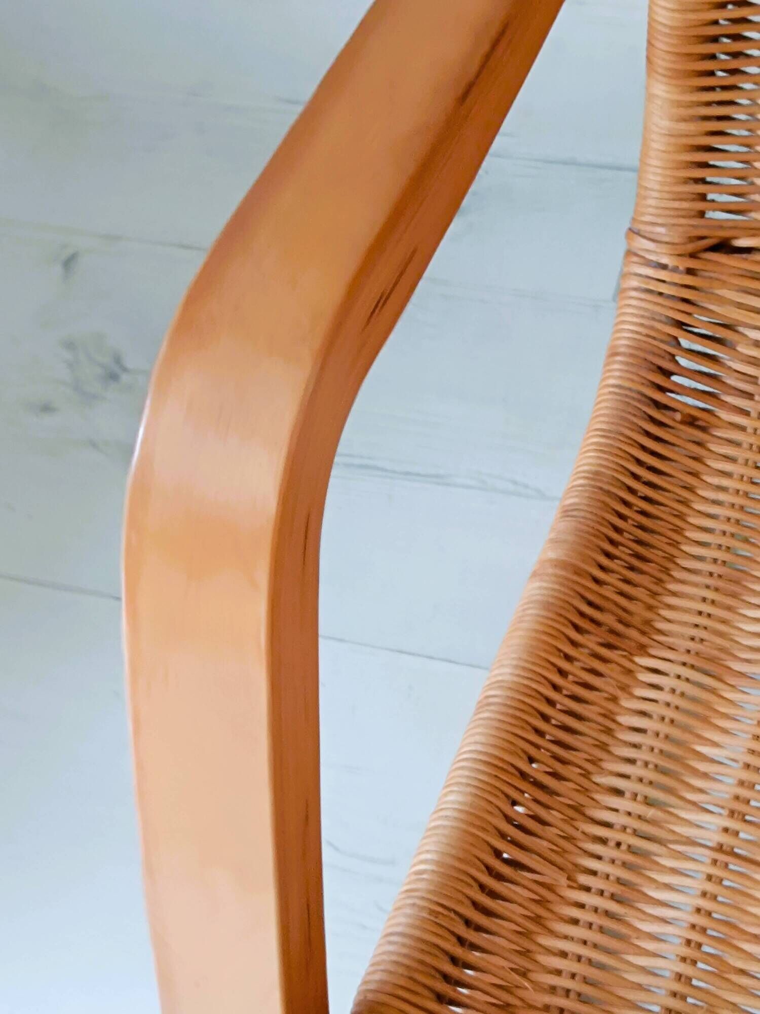 Oland Fatolj cantilever chair for IKEA in bentwood