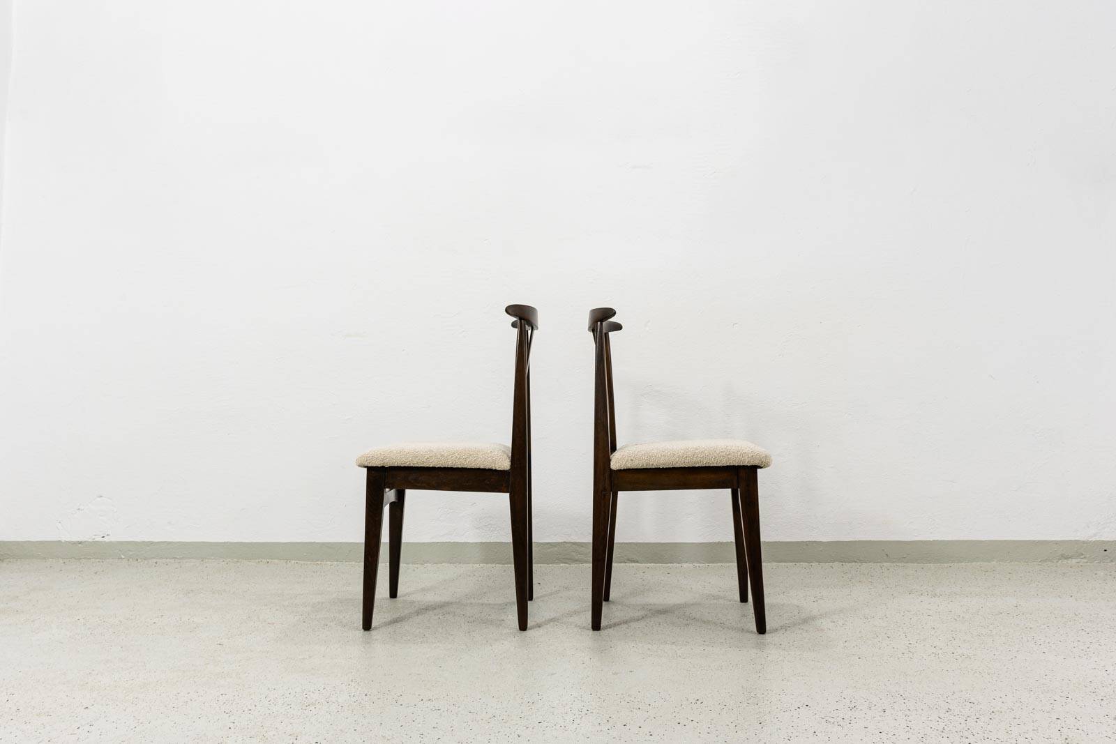 Vintage Dining Chairs Designed By M. Zieliński, 1960's, Set Of 4