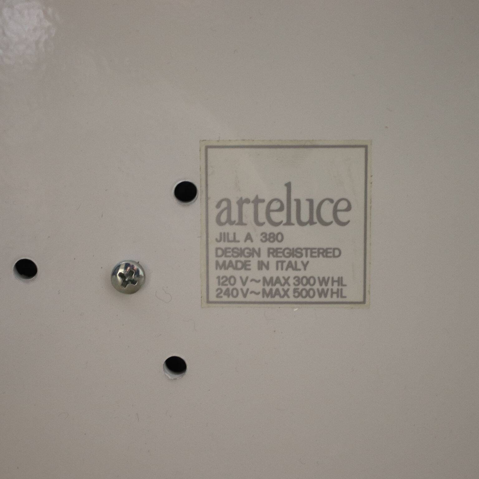 Perry King Jill A 380 lamp - 1970s - Arteluce Edition