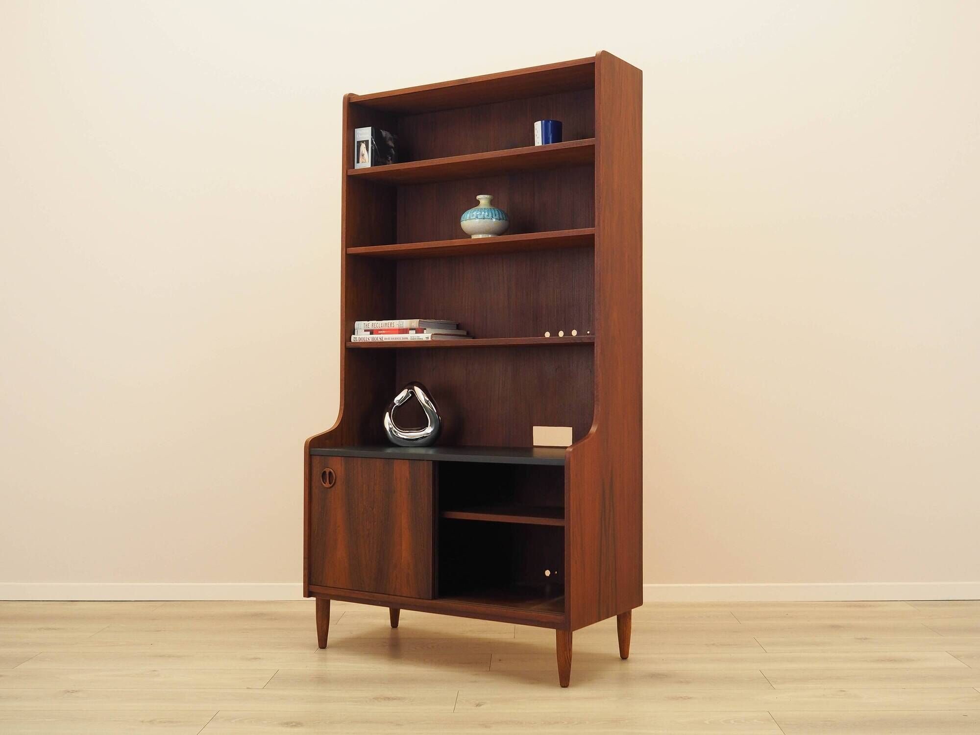Rosewood bookcase, Danish design, 1970s, made in Denmark