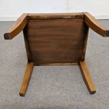 Art deco stool with secret compartment