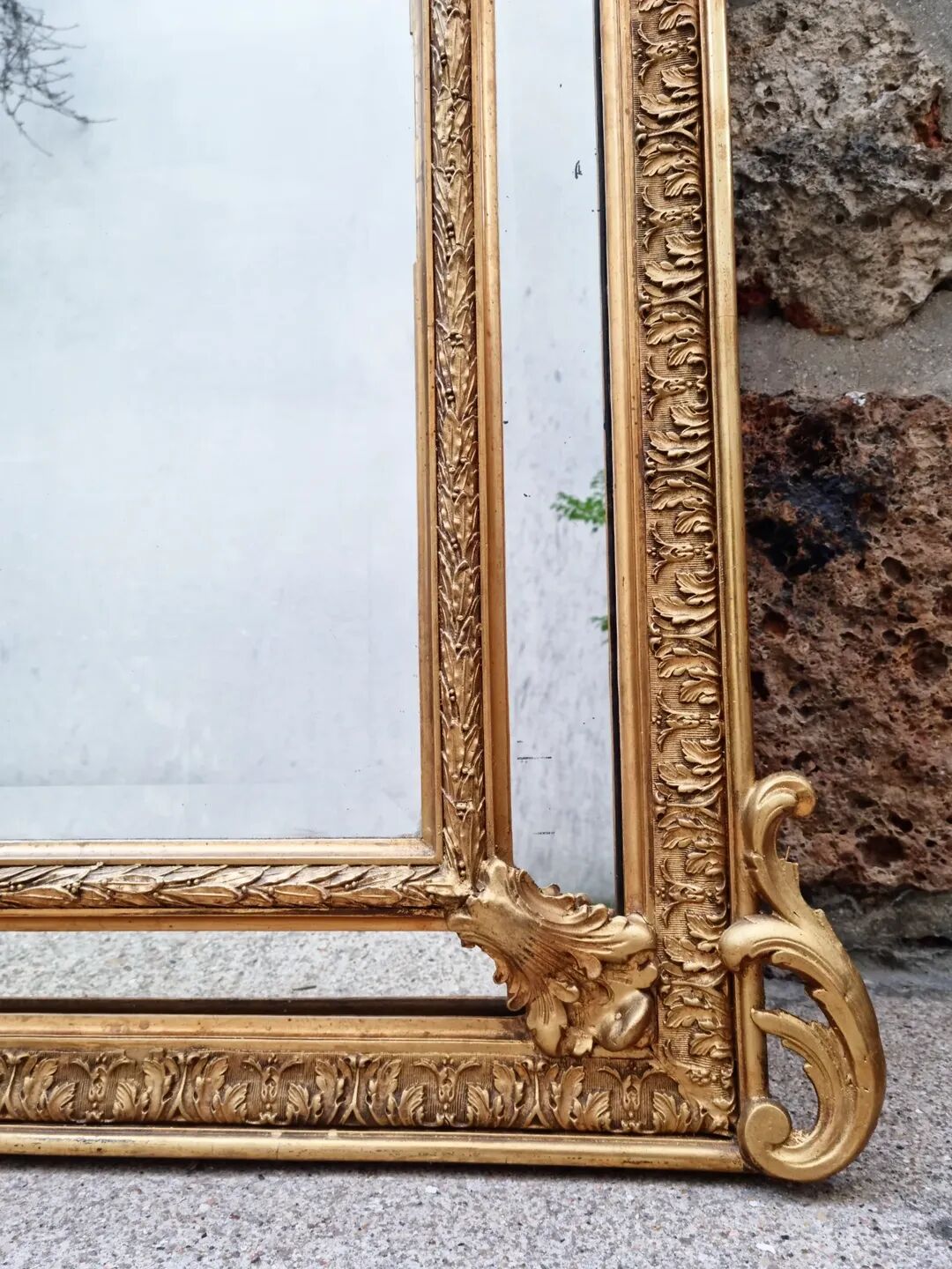 Antique mirror
