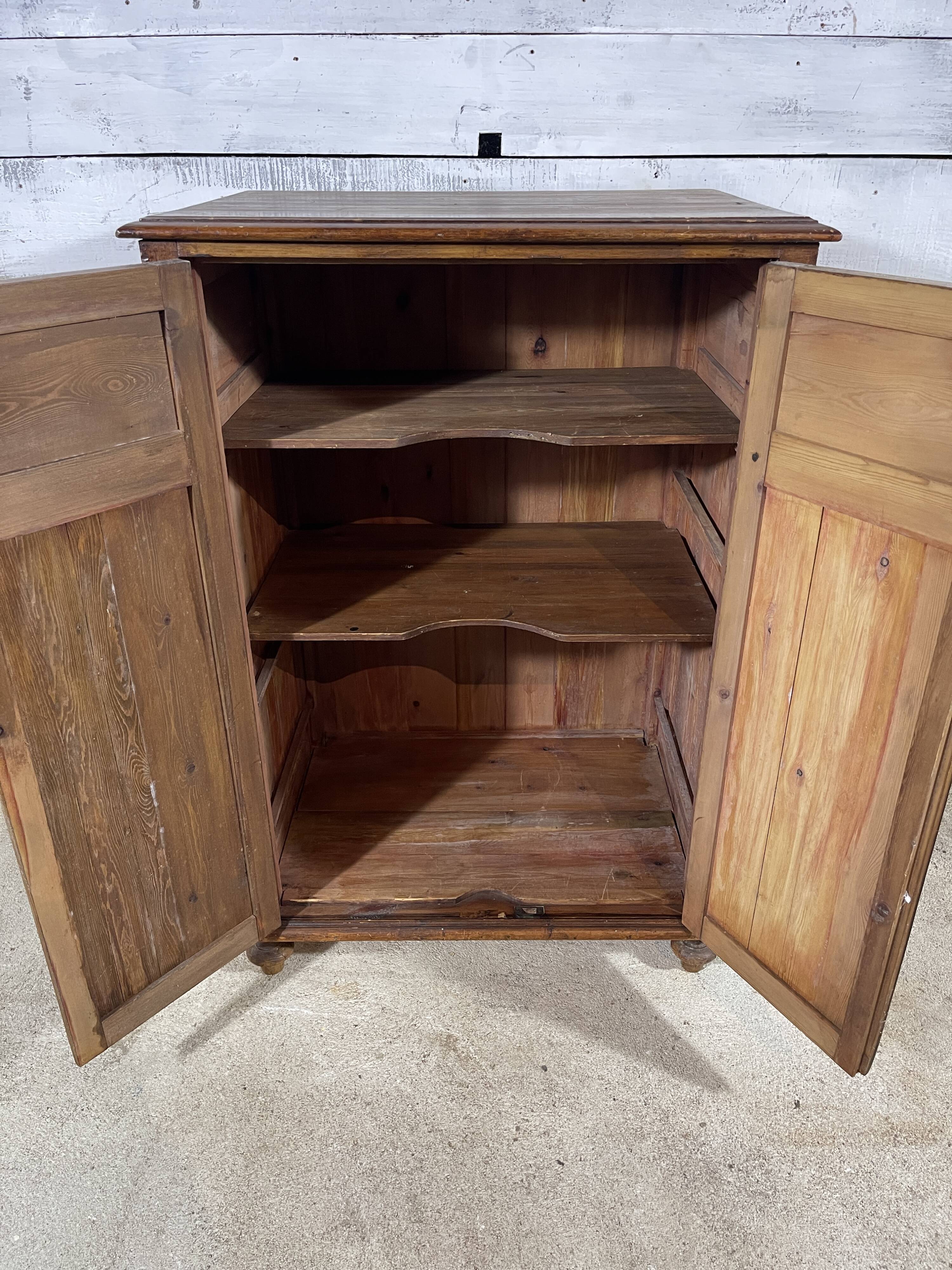 Old wooden sideboard