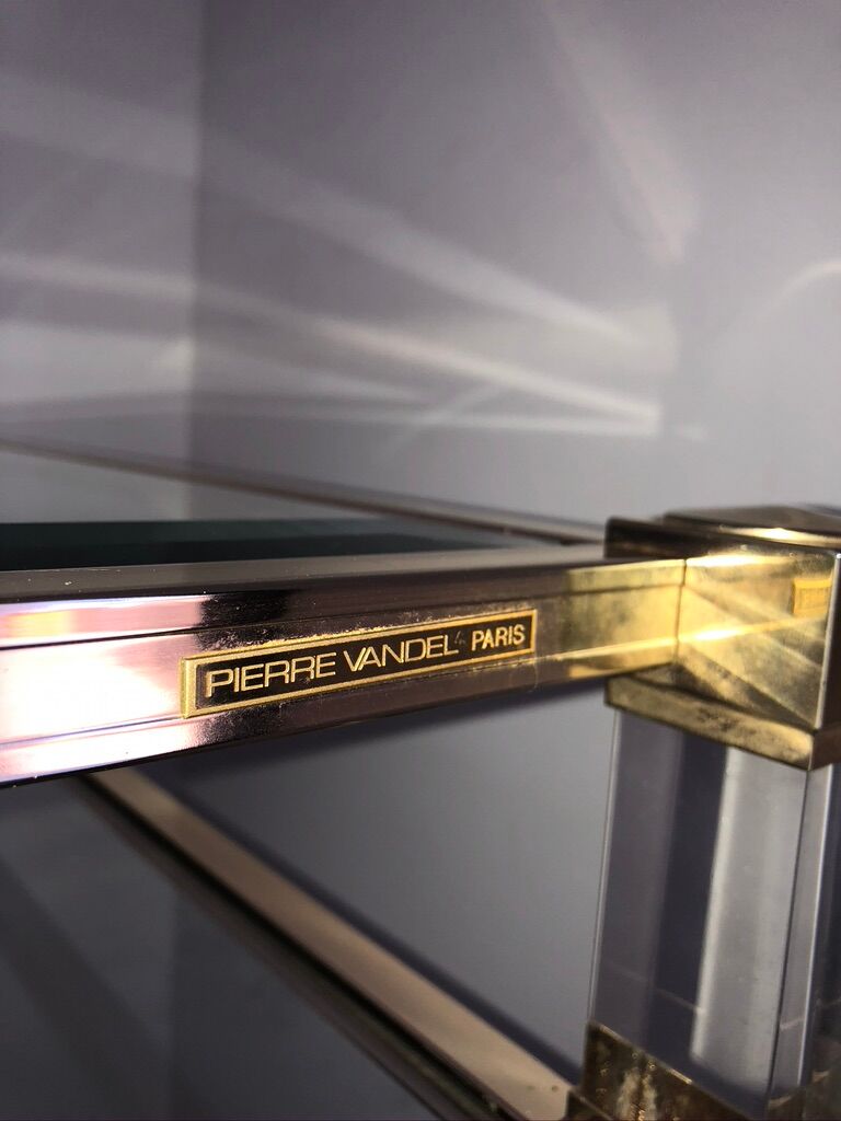 Glass office and altuglas Pierre Vandel