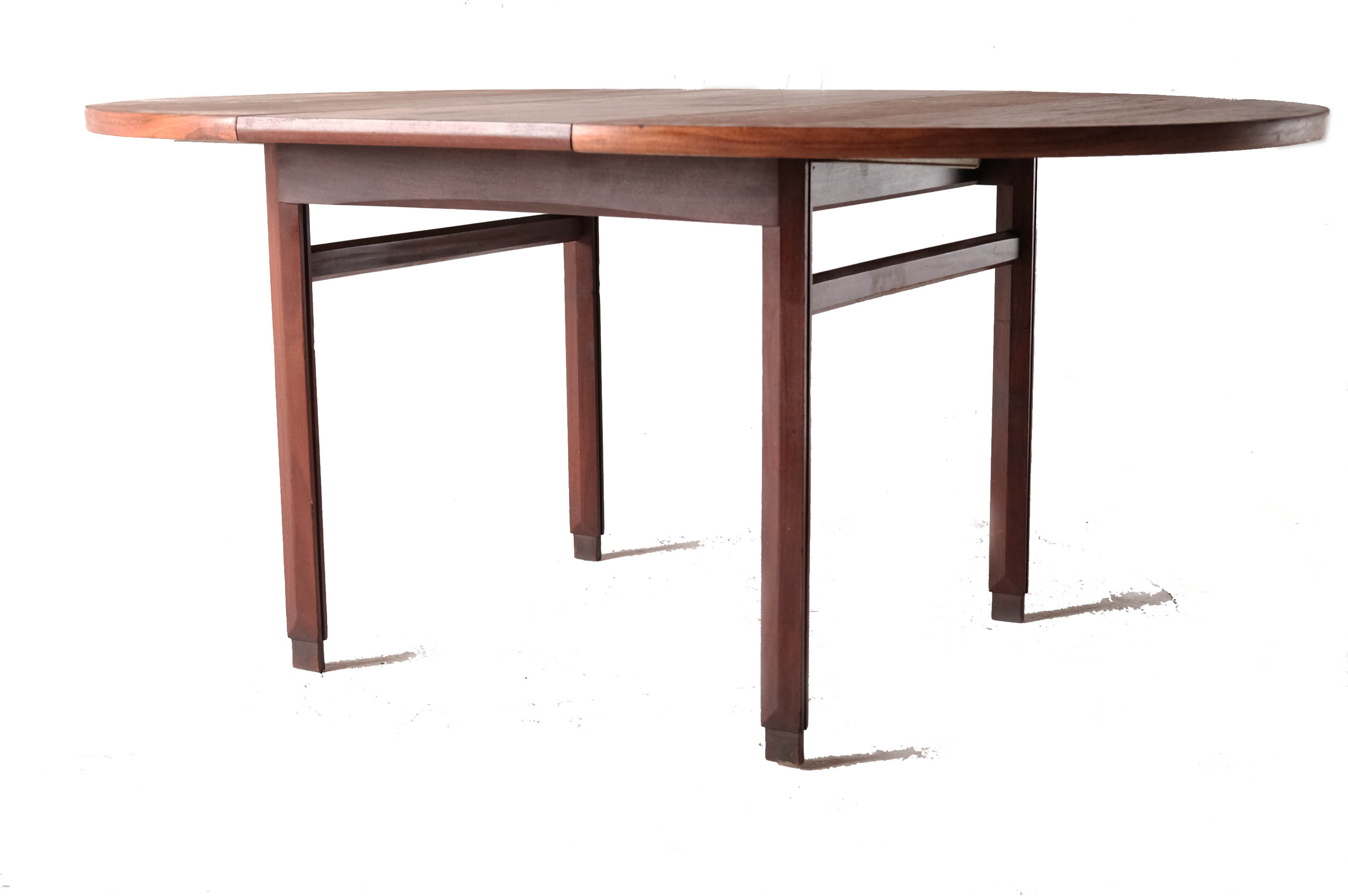 Mid-Century Oval Dinning Table, Italy 1960s