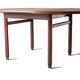 Mid-Century Oval Dinning Table, Italy 1960s
