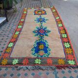 Moroccan Berber rug vintage atlas, 345x145 cm