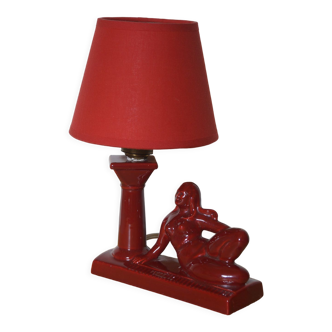 Lampe céramique 1950