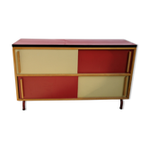 Enfilade bicolore années 50/60