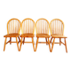 Lot of 4 Scandinavian Windsor chairs