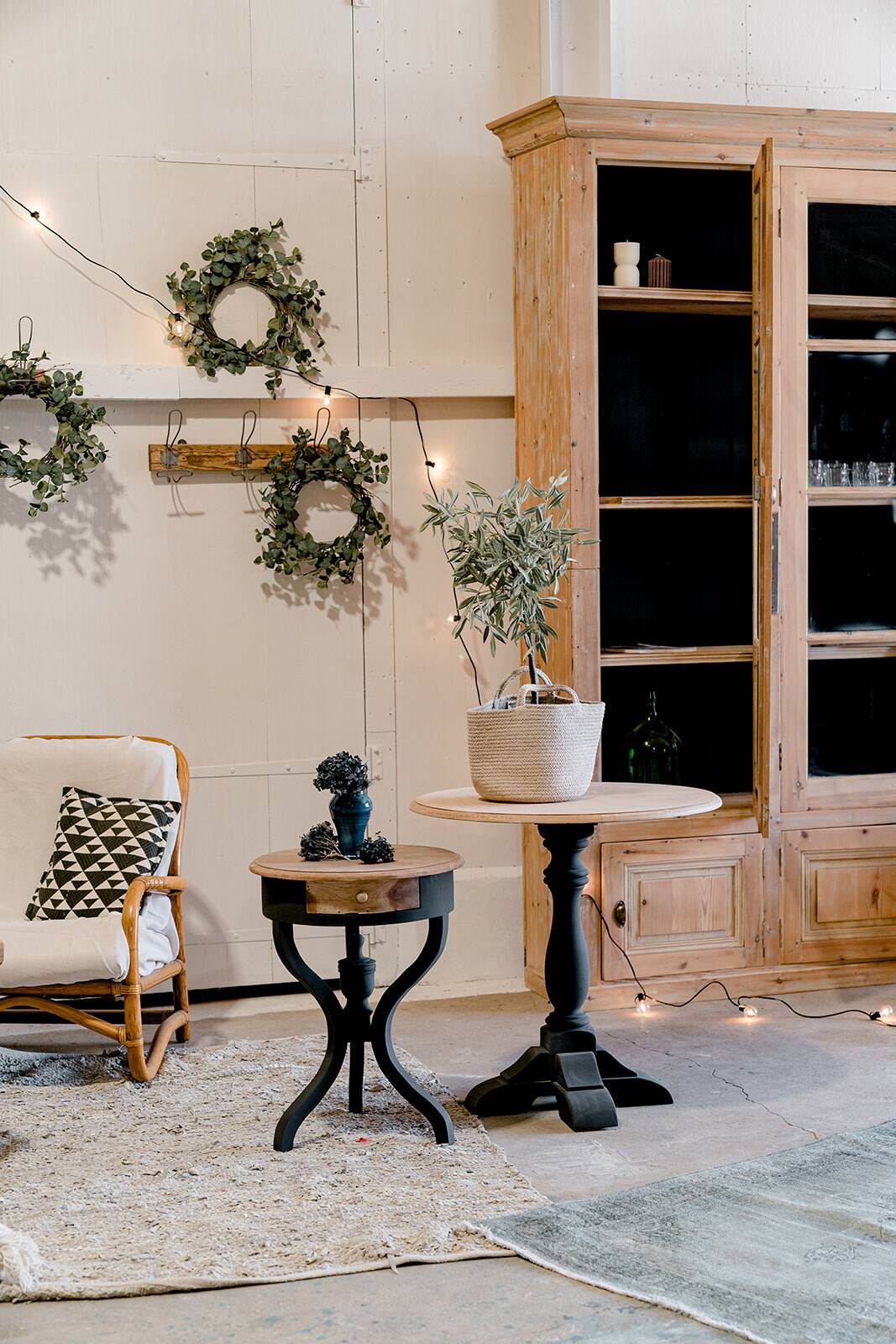 Vintage craft display case