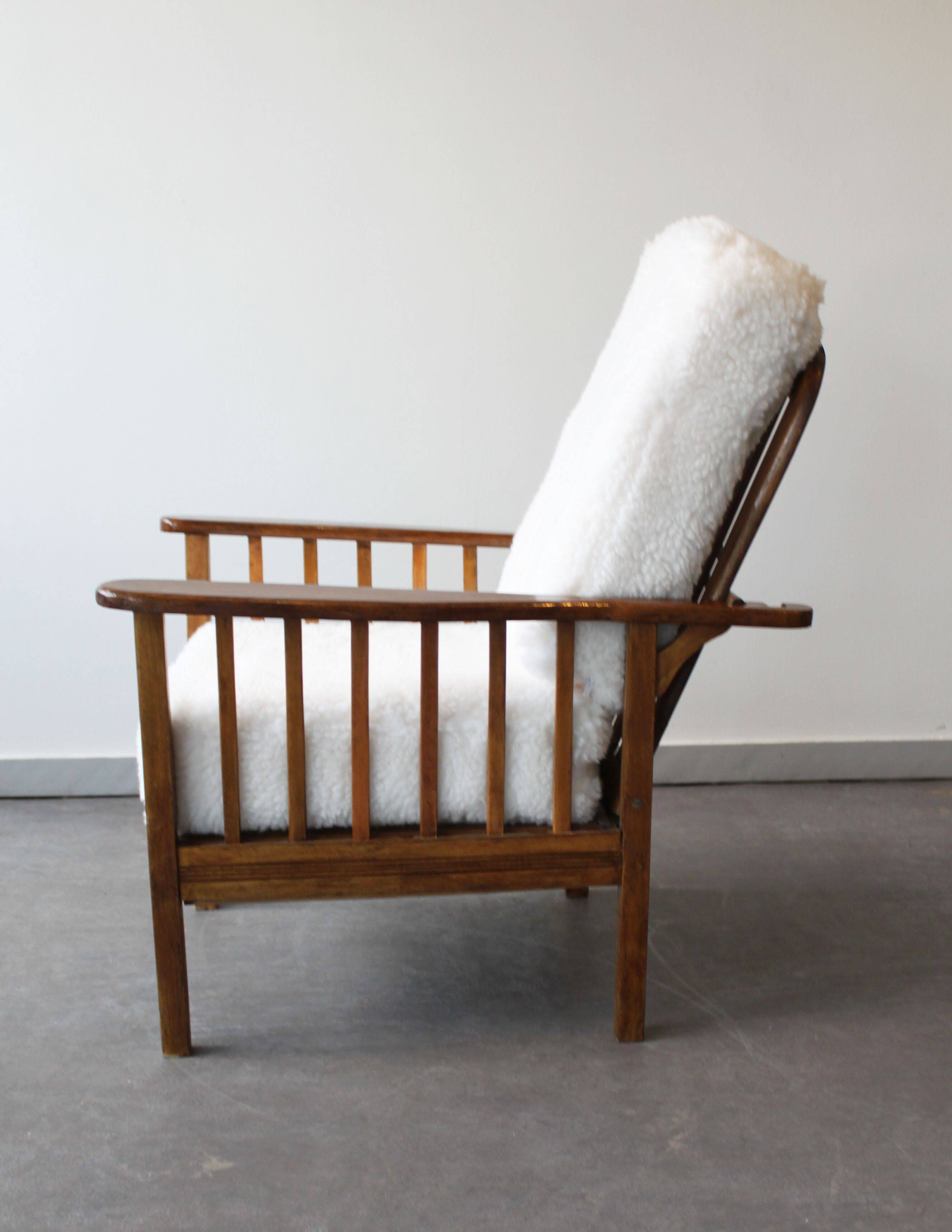 Reclining armchair "Morris", Art & Craft style, United Kingdom, 40s.