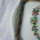Coalport Ming Rose sandwich plate in English porcelain - vintage