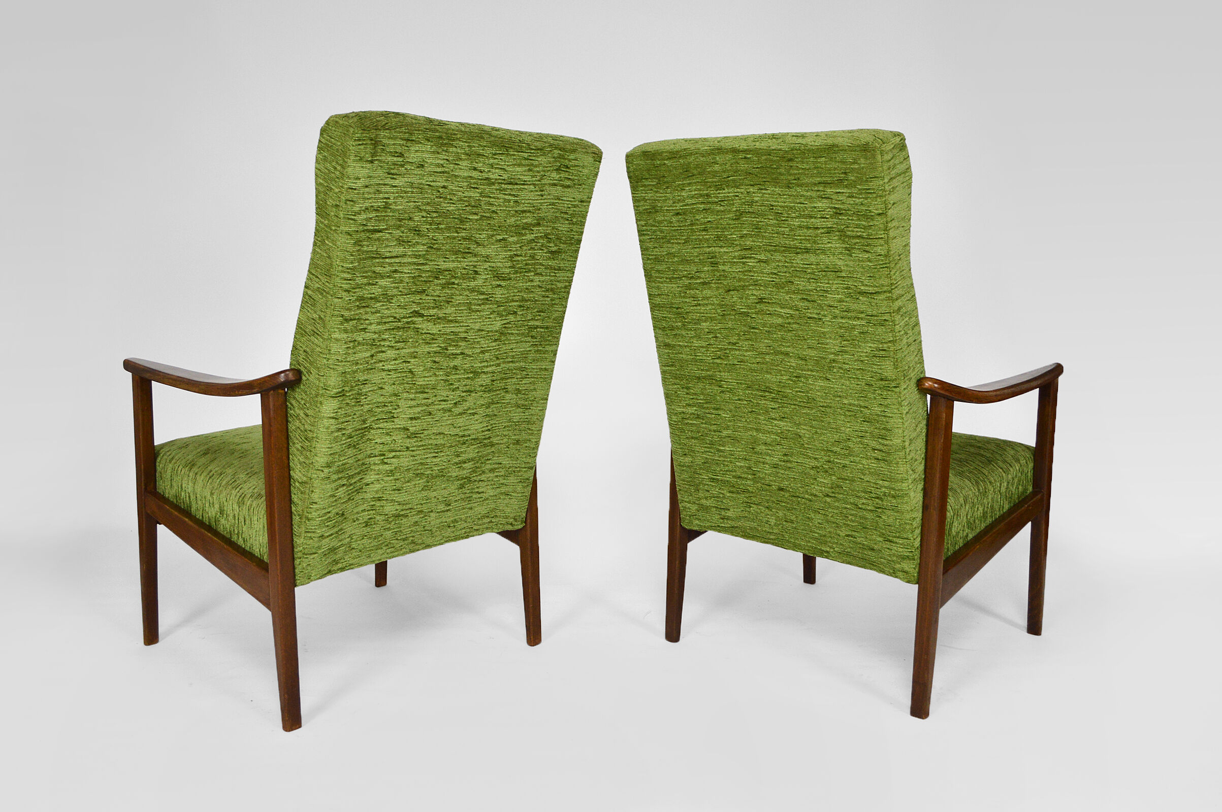 Paire de fauteuils scandinaves, mid-century