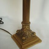 Stunning 1960s-style bronze lamp Empire/ Skin Abat day