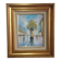 Tableau HST Parisian Impressionist Scene Signed Palsey ~1960