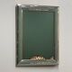 DeKnudt 1980s “Disco” mirror with layered bevelled frame & gilt trim