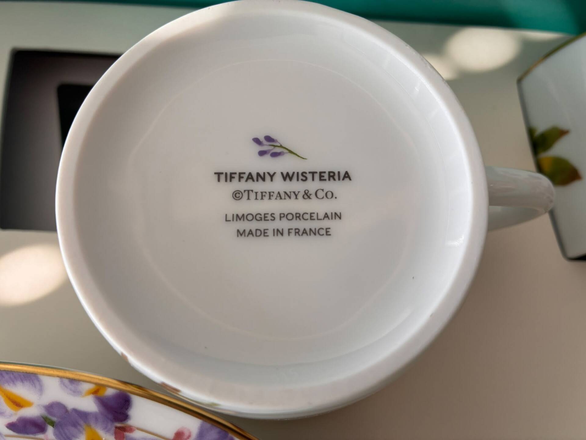 Tiffany & Co porcelain cups and saucers