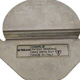 Marcello Ziliani for Arteluce - 'Charlie' wall lamp - brass - 80's