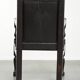 Antique English oak chair / wainscot chair from the 17th century