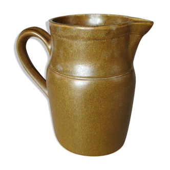 Pitcher in gilded sandstone digoin sandstone pots