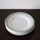 Set of 6 Terre de Fer plates, Réjane St Amand model
