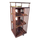 Walnut revolving library
