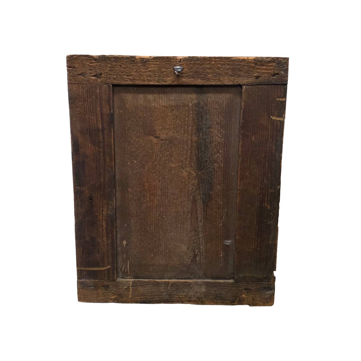 Antique Wooden Gold Colored Mirror, early 1800s