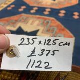 Turkish kazak rug oriental 235x125 cm