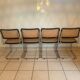 Série de 4 chaises Cesca B32 par Marcel Breuer