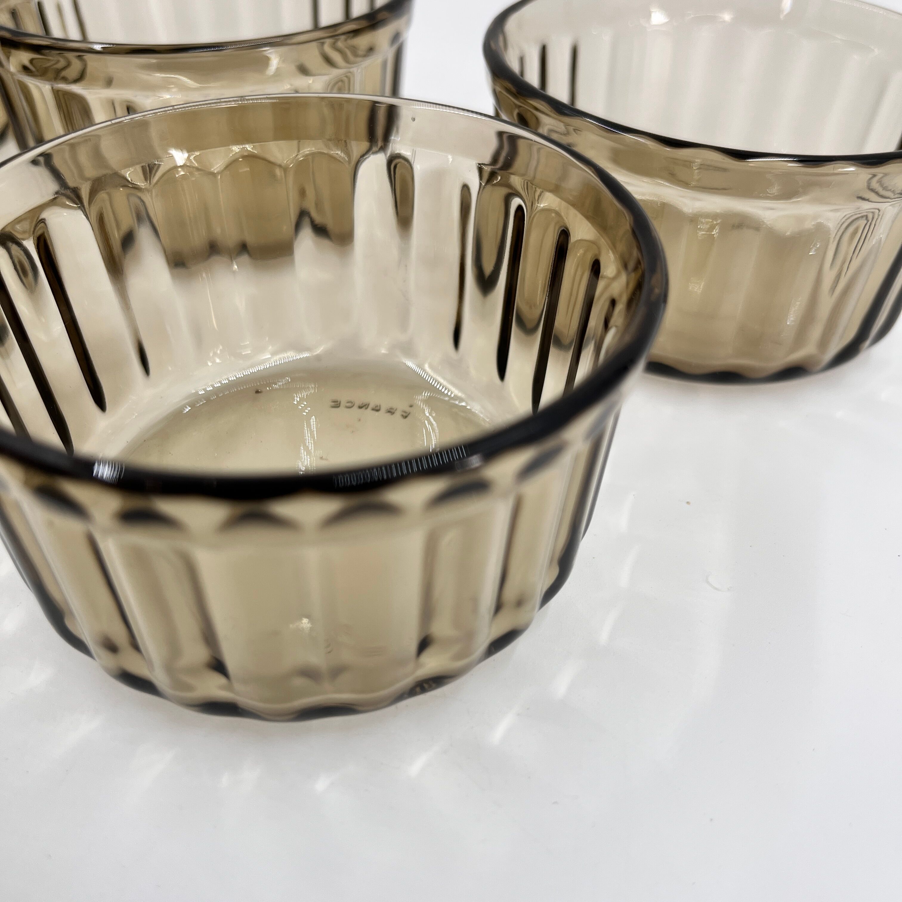 Arcopal smoked glass set