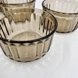 Arcopal smoked glass set