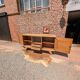 Vintage oak sideboard