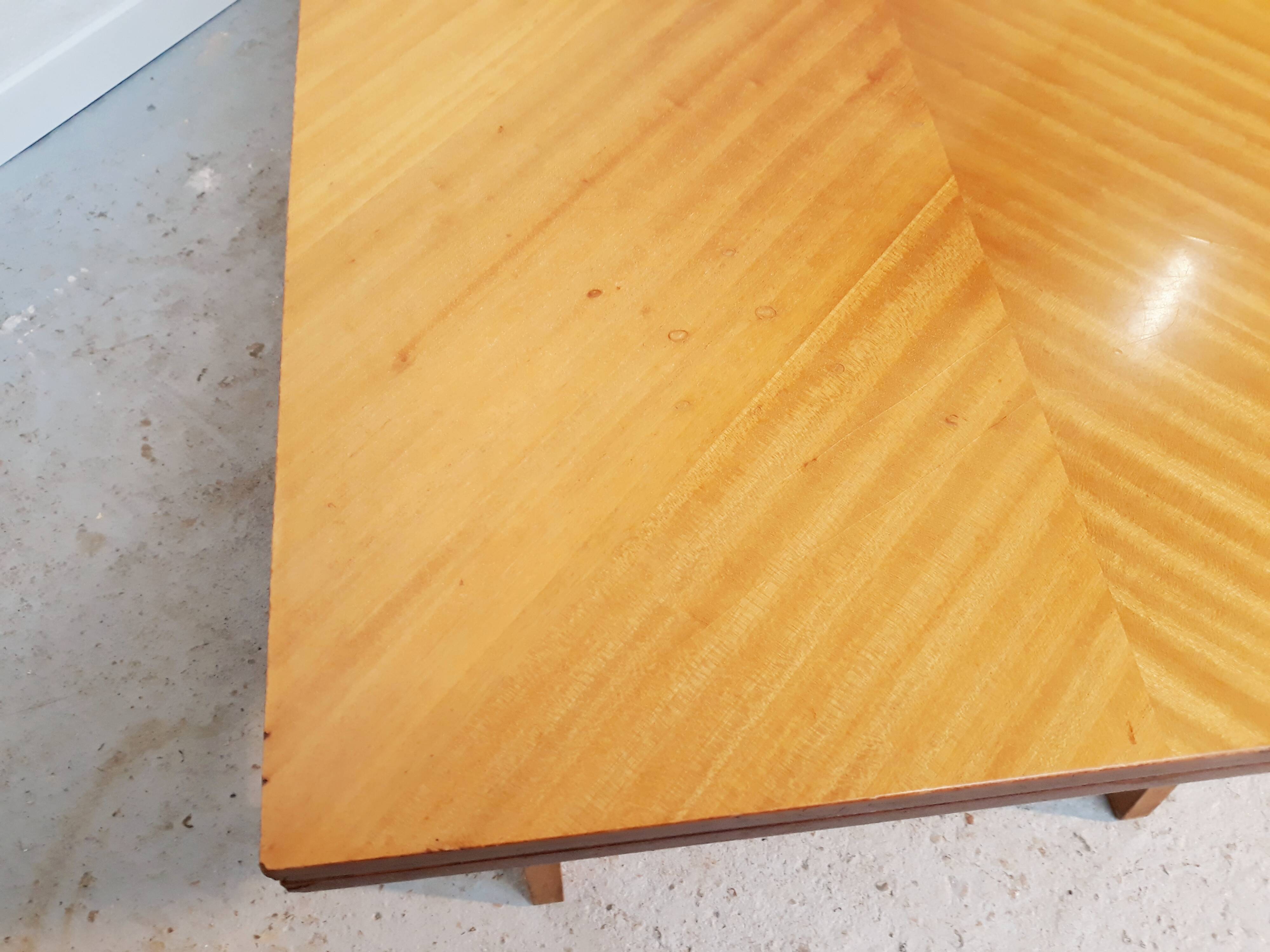 Albert Ducrot portfolio liftable vintage coffee table