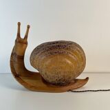 Snail Design Table Lamp - Marzio Cecchi, Murano glass 1960