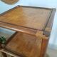 3-tier rattan and bamboo shelf from the 70s vintage